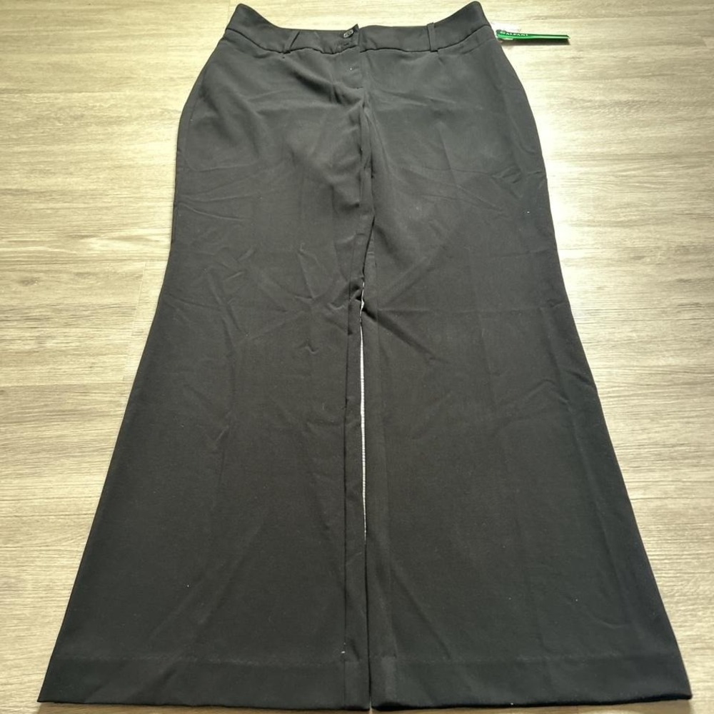 NWT Baggy Wide Leg Black Dress Pants by‎ Alfani | 10.5" Leg Opening Y2K Vintage